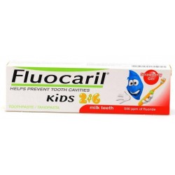 Fluocaril Kids pasta de dientes infantil fresa 2-6 años 50 ml