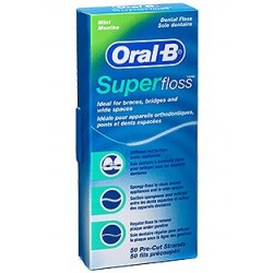 Oral B Seda dental Satin Floss 50 unidades