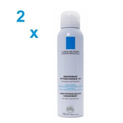 La Roche Posay desodorante fisiológico aerosol duplo 2x150 ml