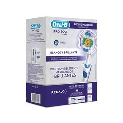 Oral B PRO 600 3D White pack de iniciación