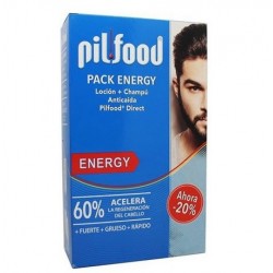PilFood Energy pack Loción + champú anticaida 200 ml