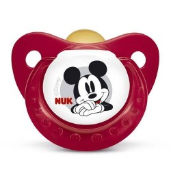 Nukete T1 de Látex Disney Mickey chupete Nuk +6 meses