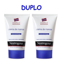 Duplo Neutrógena Crema de Manos concentrada con perfume 2 x 50 ml